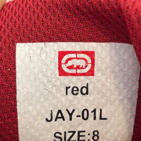 Ecko Unlimited NEW Women's High-Top Red Boot, JAY-01L, Perfect Condition. Size 8 - Picture 6 of 8